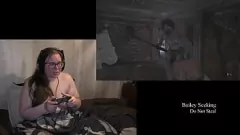 Play Nude Resident Evil Village Playthrough with Tattooed Brunette and Big Tits