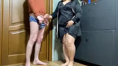 Riproduci Sborra sul culo di una MILF BBW in camicia da notte - Sega amatoriale perversa